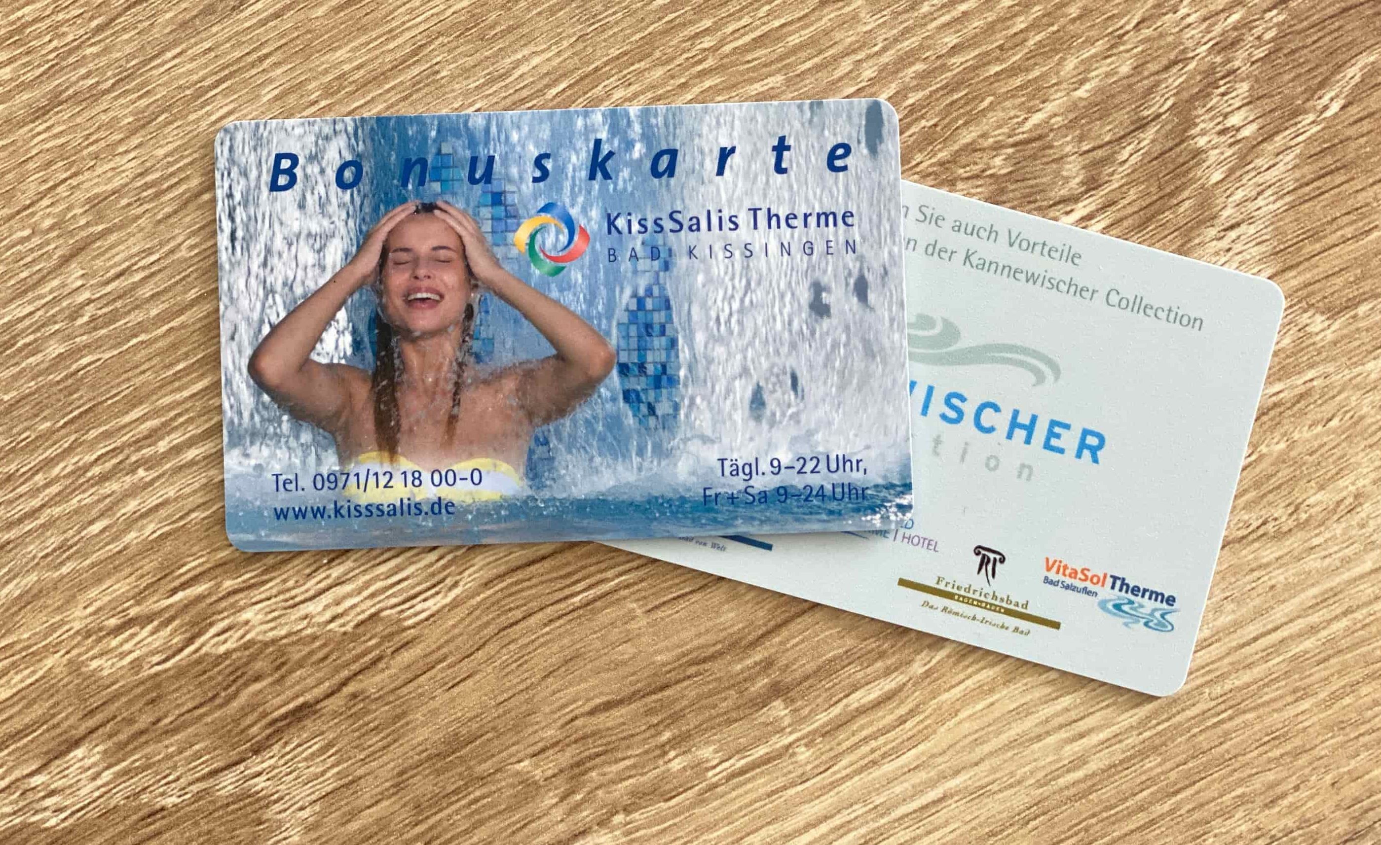 Kisssalis Bonuskarte Quer