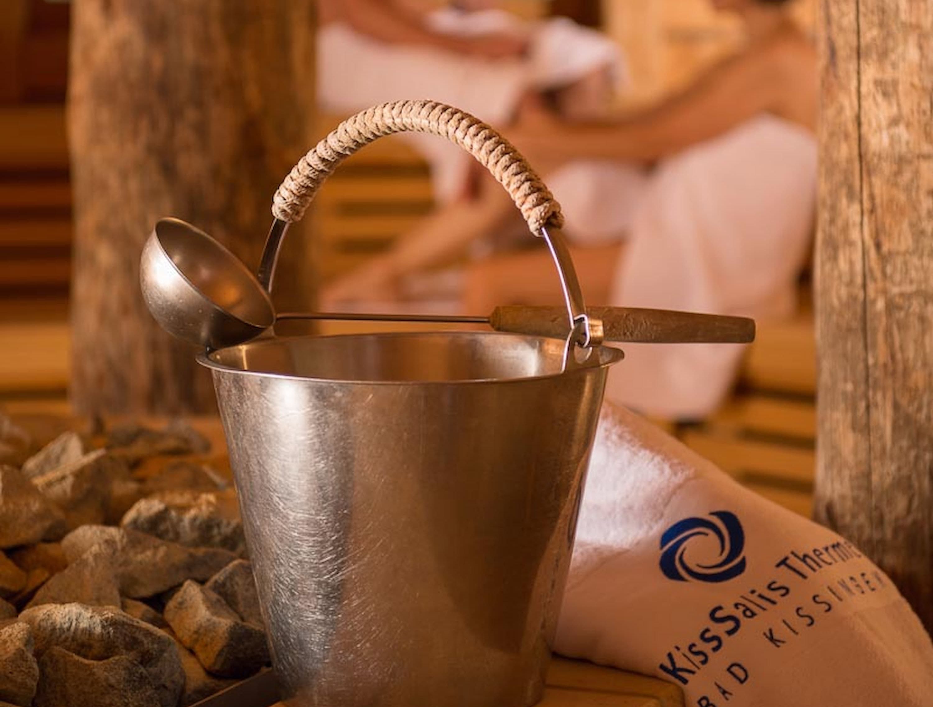 Kisssalis Gartensauna Aufgusseimer