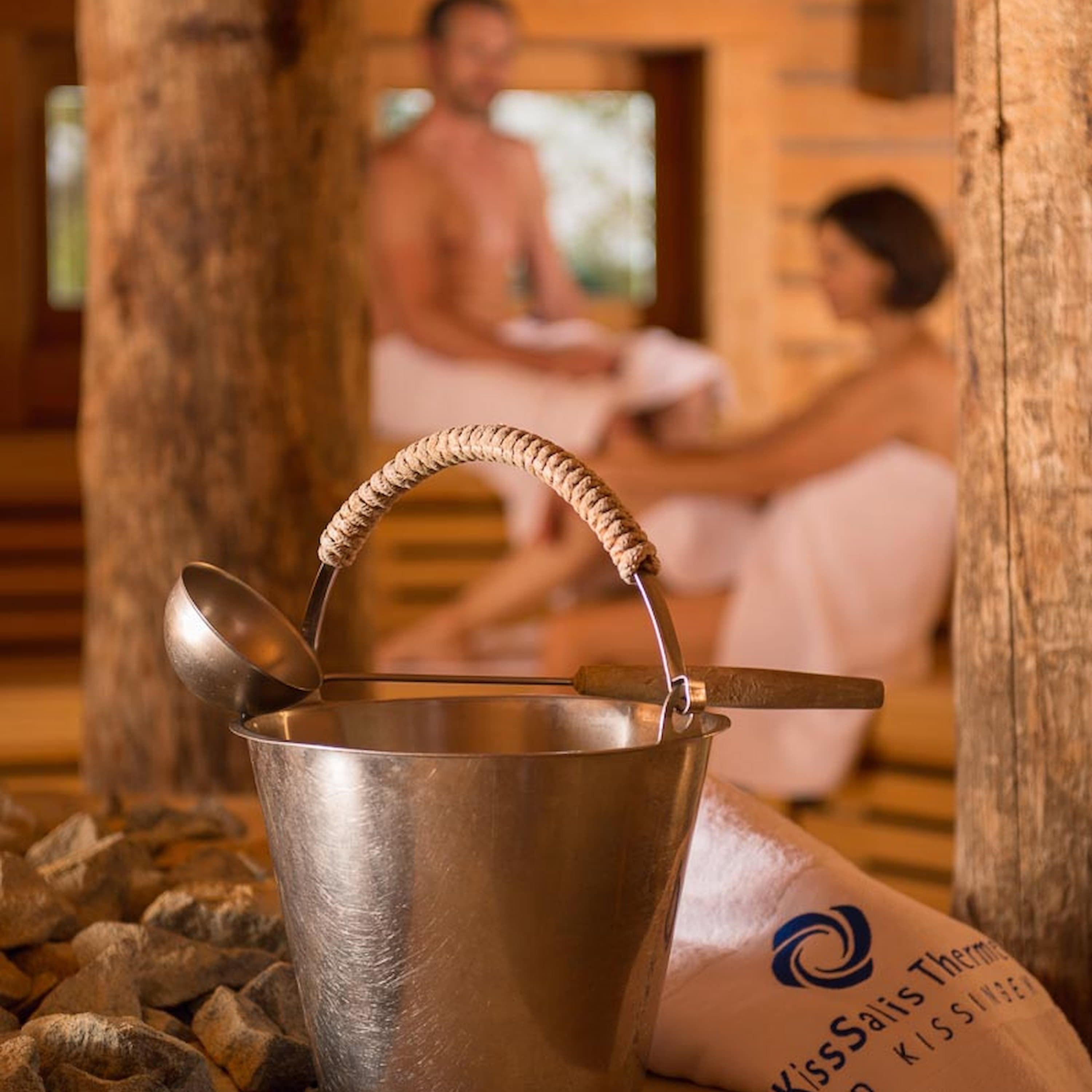 Kisssalis Gartensauna Aufgusseimer