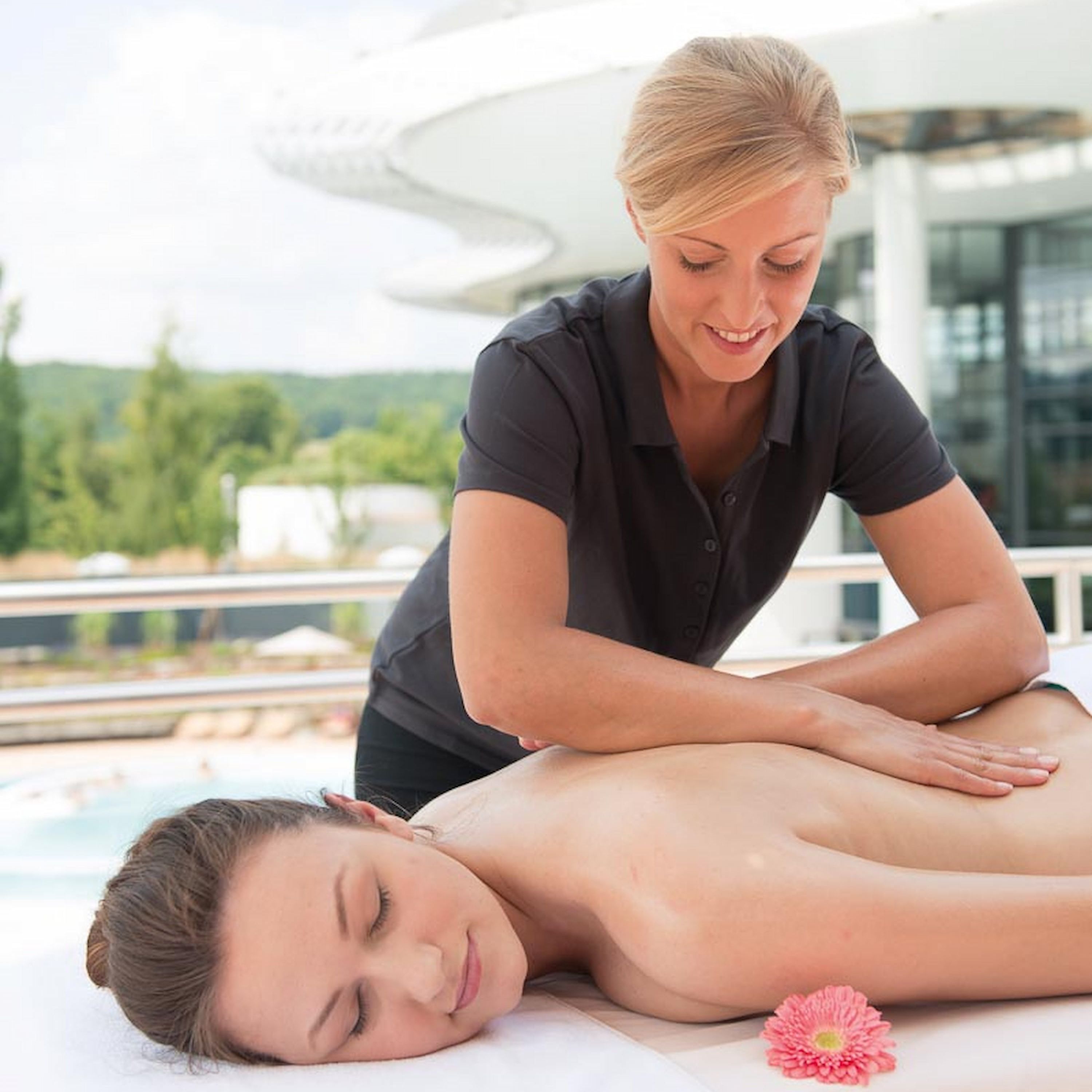 Kisssalis Massage Terasse