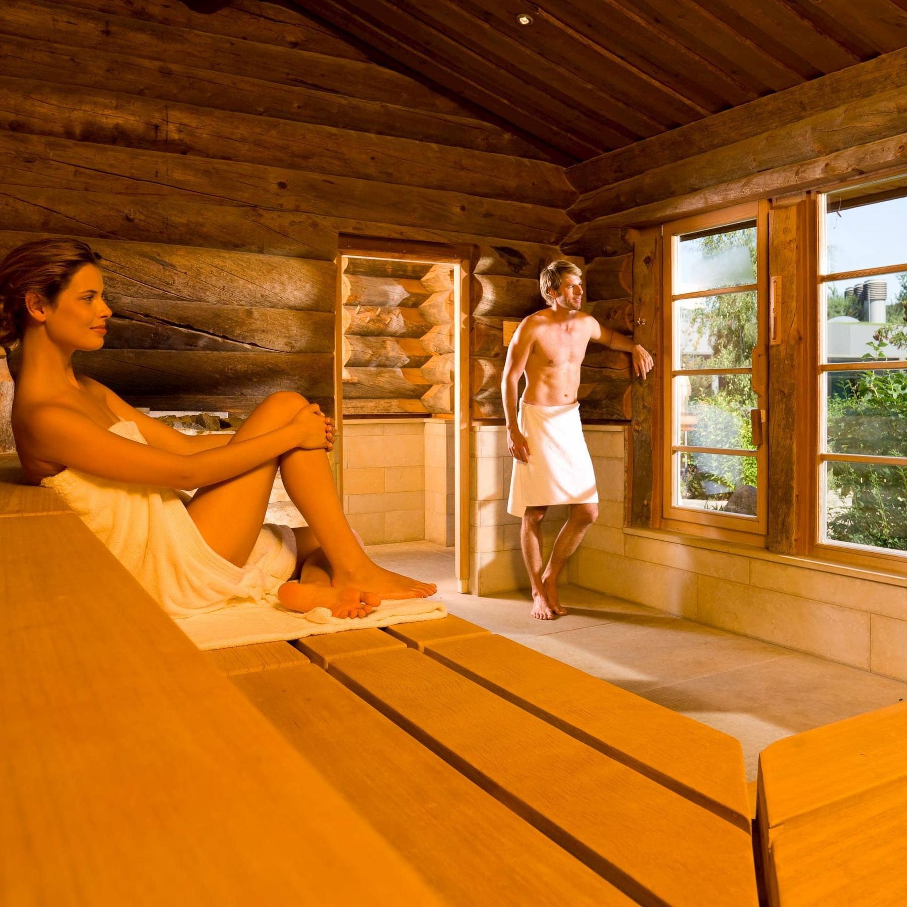 Kisssalis Panoramasauna Paar 2