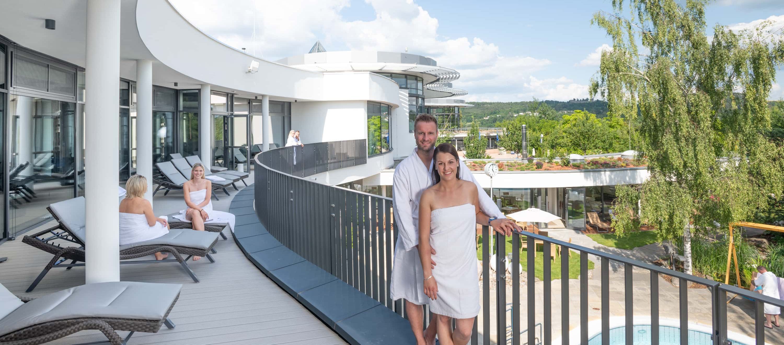 Kisssalis Sonnenterasse Paar