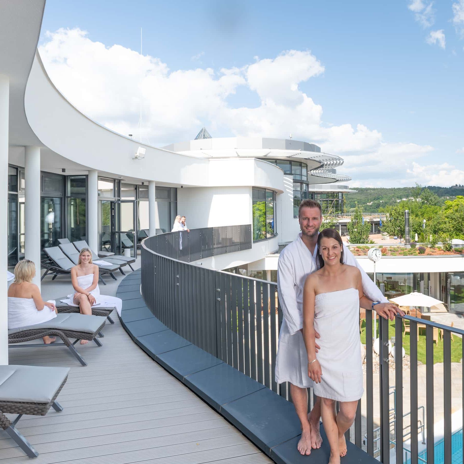 Kisssalis Sonnenterasse Paar